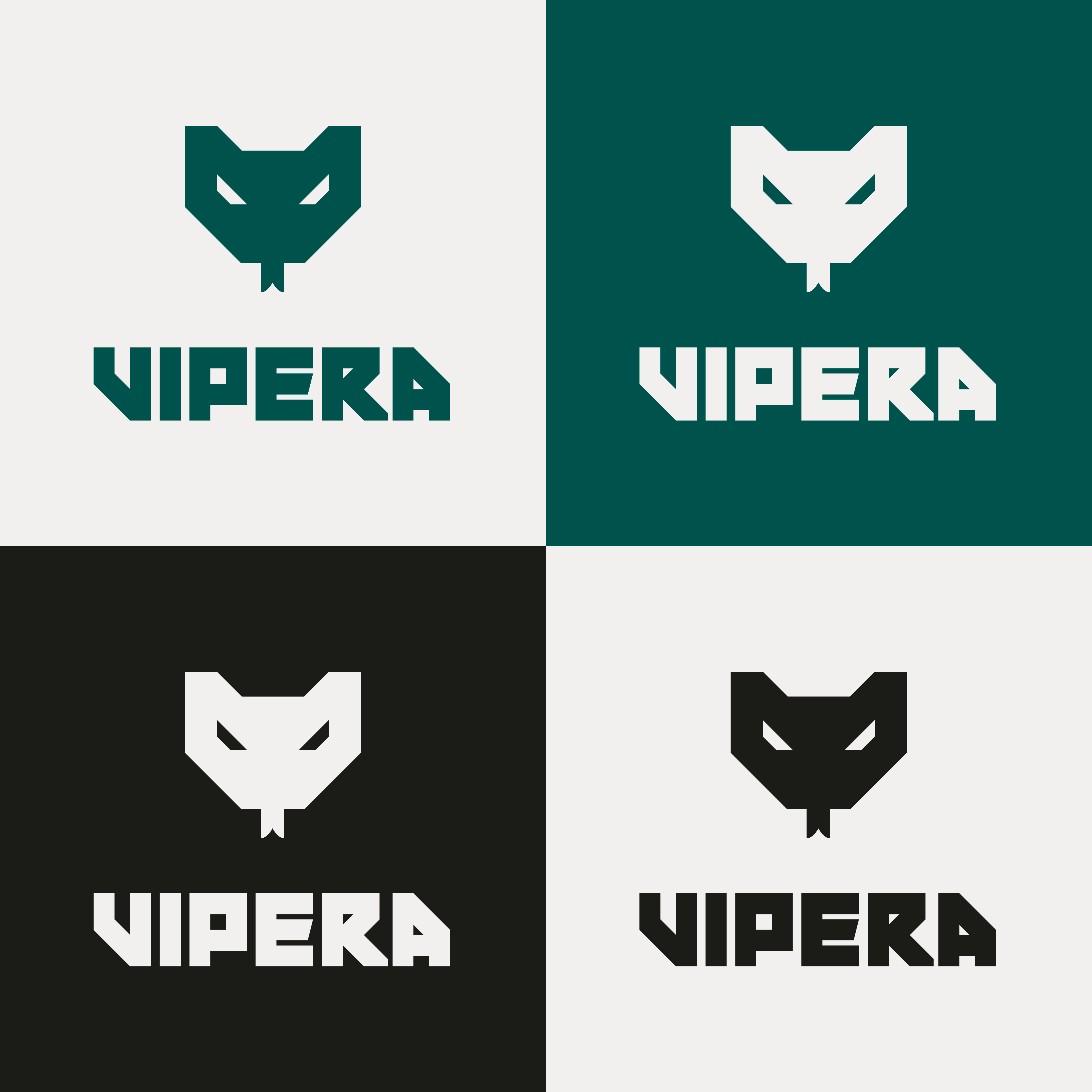 Diferentes versiones de color de Vipera