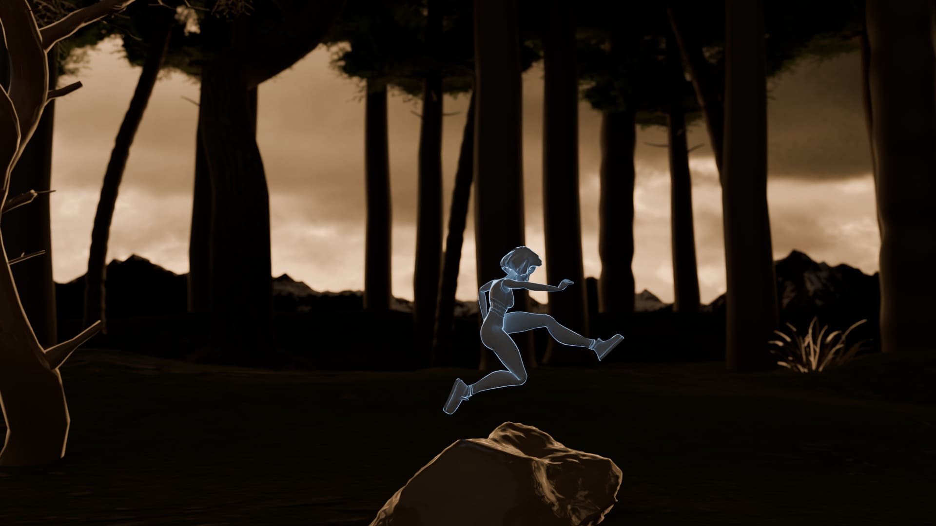 un frame del cortometraje